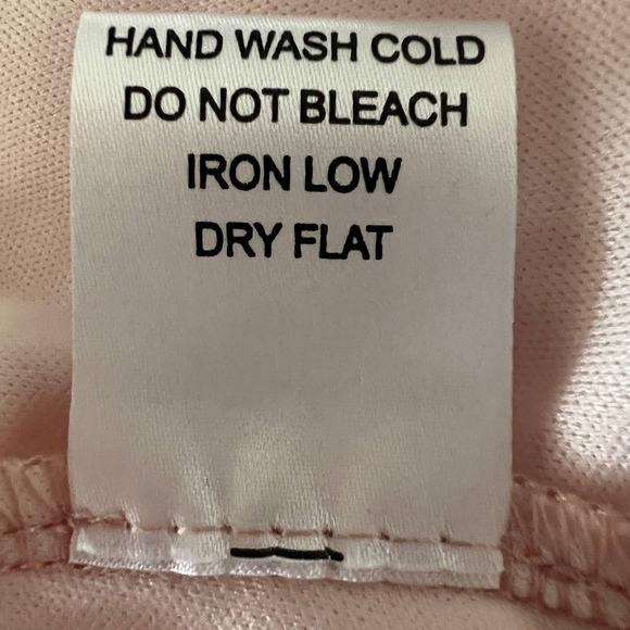 HAUTE MONDE IRIS PLUNGING-V CRISSCROSS OPEN BACK TULLE MINI DRESS PINK LARGE NWT - Picture 7 of 10